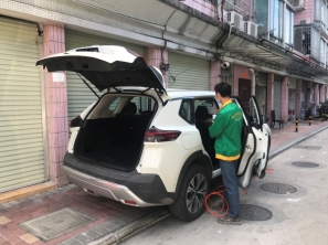 2021年11月28日汽車(chē)除味除甲醛